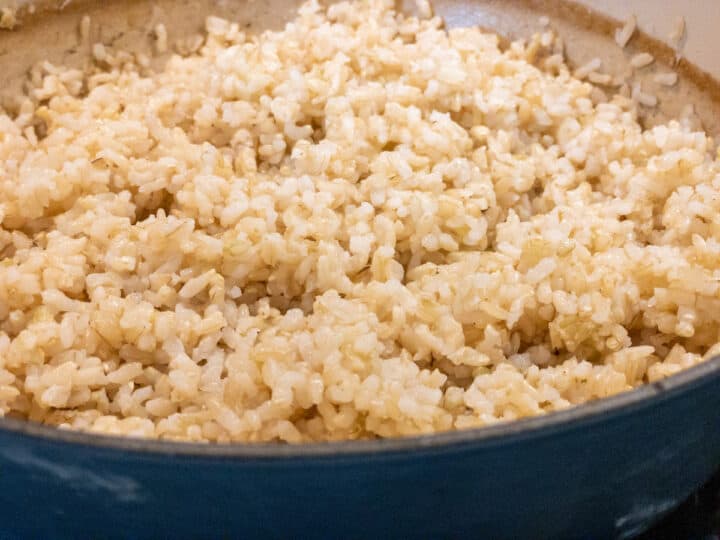 Simple OvenBaked Brown Rice Green Circle Kitchen